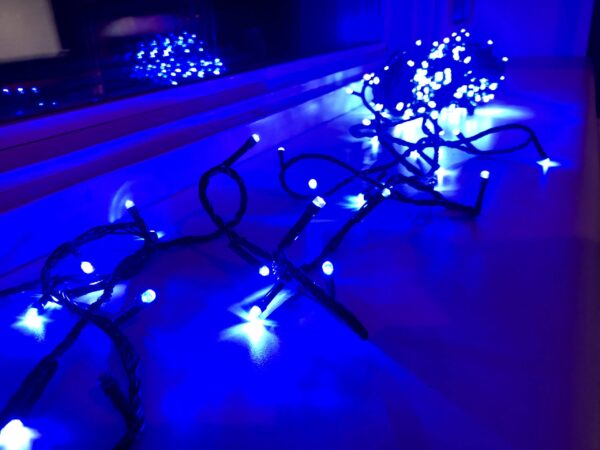 JÕULUVALGUSTUS VALGUSKETT 100LED SININE 7M 230V